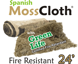 SP24FB Spanish MossCloth Flame-Safe